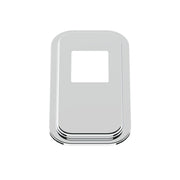 Peterbilt Stainless Steel Shift Plate Cover - 5-3/4" x 4-3/4" Opening