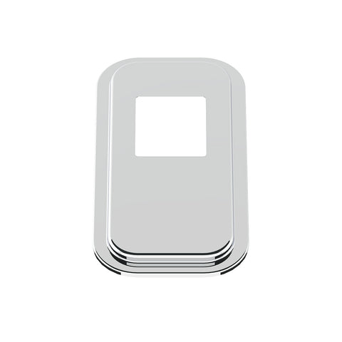 Peterbilt Stainless Steel Shift Plate Cover - 5-3/4" x 4-3/4" Opening