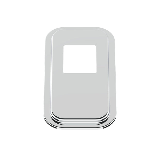 Peterbilt Stainless Steel Shift Plate Cover - 5-3/4" x 4-3/4" Opening