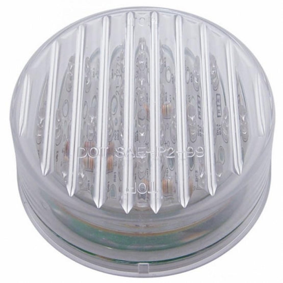 13 LED 2-1/2" Auxiliary/Utility Light - White LED/Clear Lens