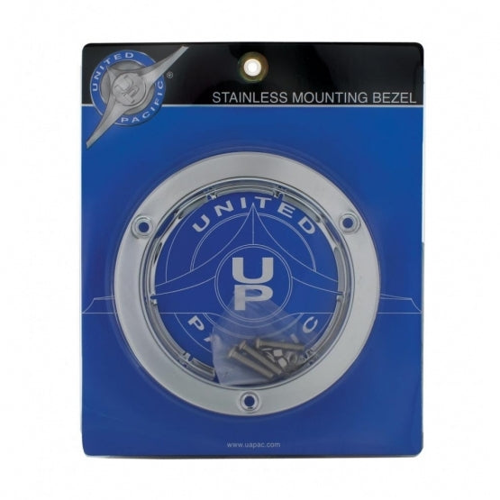 Stainless Steel Mounting Bezel For 4" Round Light (Card) United Pacific 20549