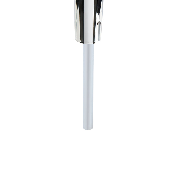 9" Shifter Shaft Extension - Liquid Silver