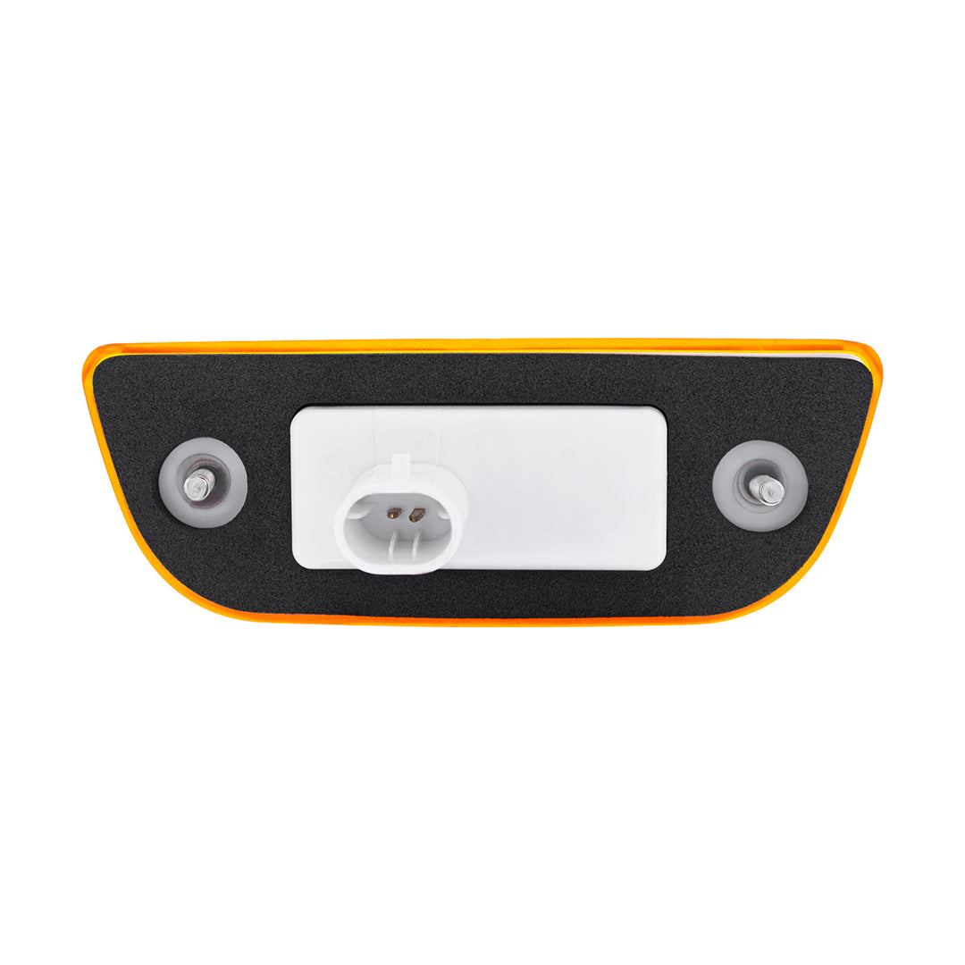 3 LED Cab Light For 2013-2021 Peterbilt 579 &amp; Kenworth T680/T770/T880 -Amber LED/Lens