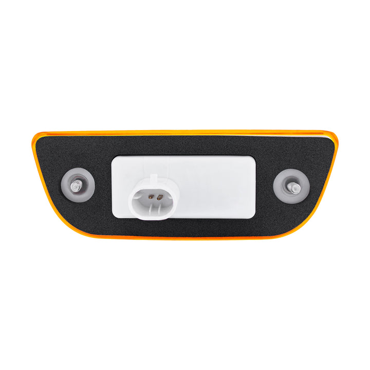 3 LED Cab Light For 2013-2021 Peterbilt 579 &amp; Kenworth T680/T770/T880 -Amber LED/Lens