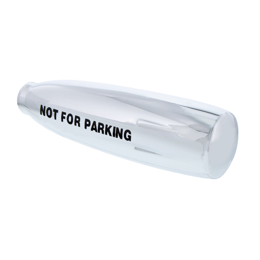 Chrome Plastic "Not For Parking" Trailer Brake Lever Cover For 2006+ Kenworth