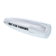 Chrome Plastic "Not For Parking" Trailer Brake Lever Cover For 2006+ Kenworth