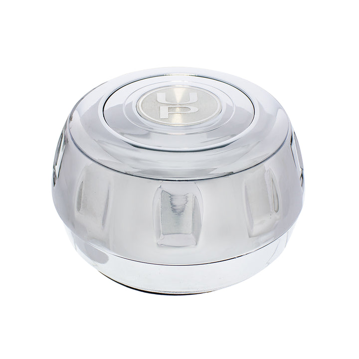 Chrome Steering Wheel Hub &amp; Horn Button Kit For Kenworth (1995-1997) &amp; Peterbilt (1993-1998)