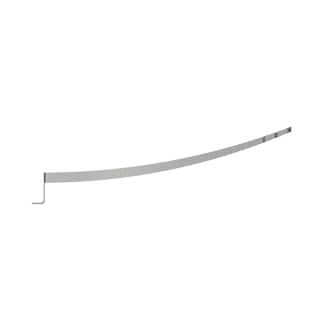 Chrome Triangular Mesh Cover For Freightliner Century (2003-2008) And Columbia (2004-2014) - Passenger