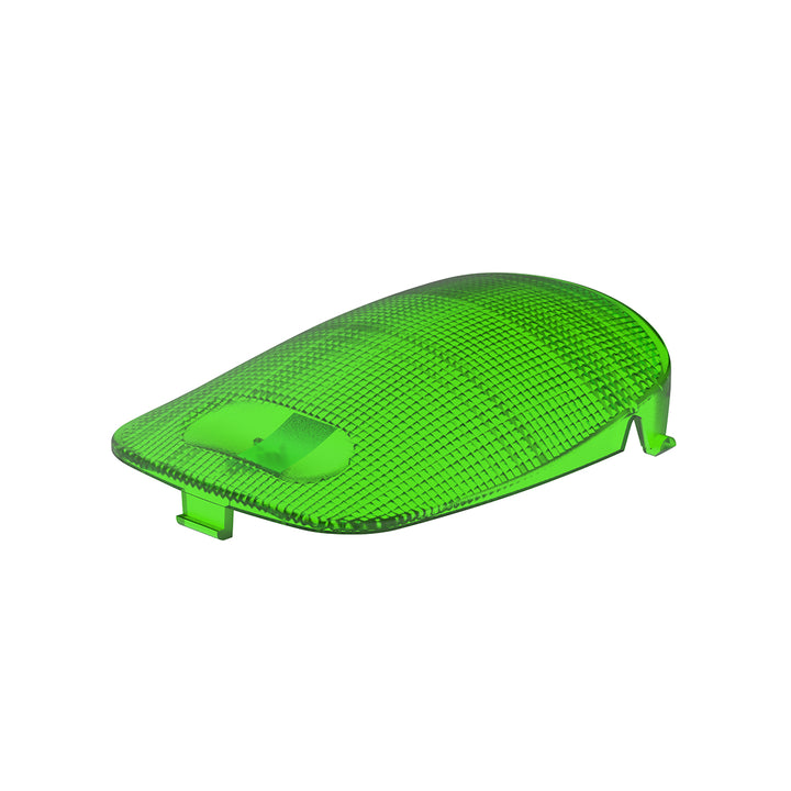 Rectangular Dome Light Lens For 2006+ Peterbilt - Green