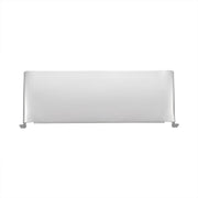 Stainless Steel Visor For 4" X 6" Rectangular Headlight, Curved Top Style