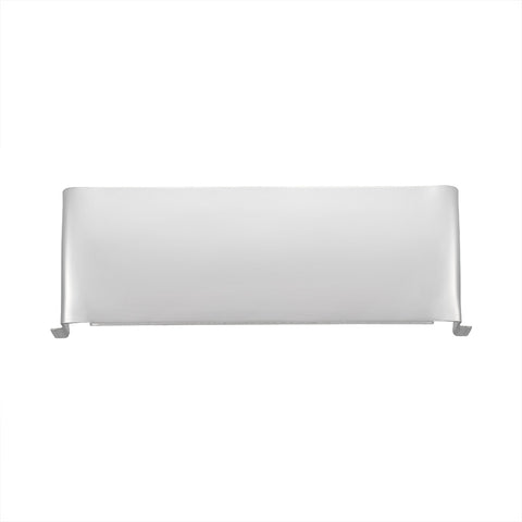 Stainless Steel Visor For 4" X 6" Rectangular Headlight, Curved Top Style