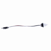 4 LED Dual Function 3/4" Mini Spike Light With SS Bezel (Clearance/Marker) - White LED/Clear Lens