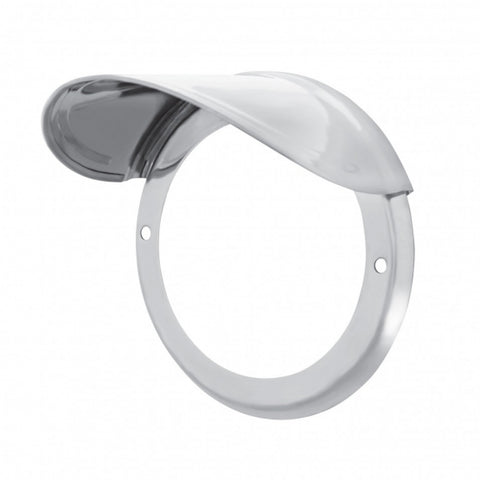Stainless Tanker Honda Light Visor Kit