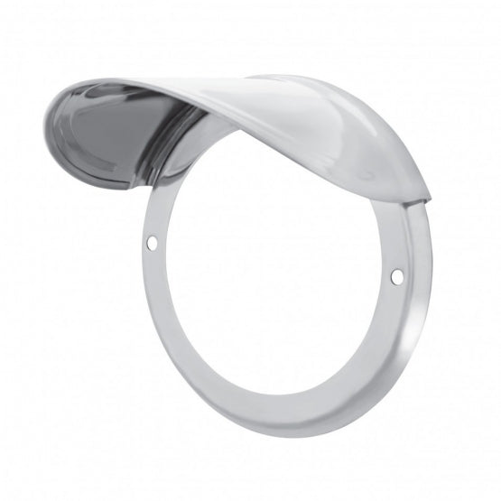 Stainless Tanker Honda Light Visor Kit