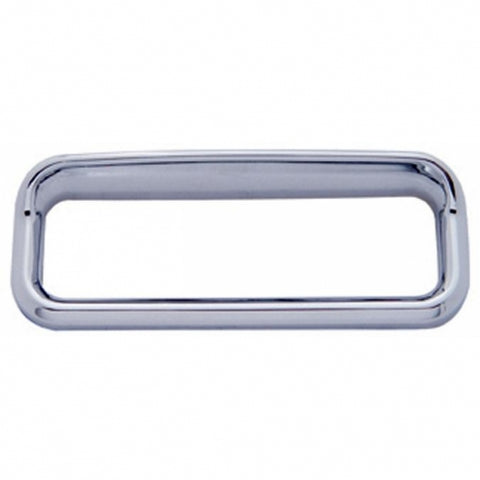 Chrome Bezel For 3" X 13/16" Freightliner Glove Box Emblem