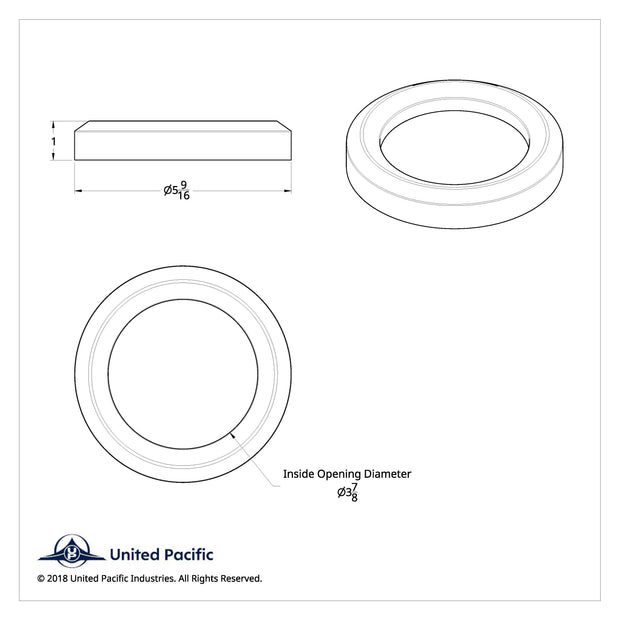 Chrome Plastic Speedometer/Tachometer Cover