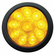 10 LED 4" Turn Signal Light Kit - Amber LED/Amber Lens