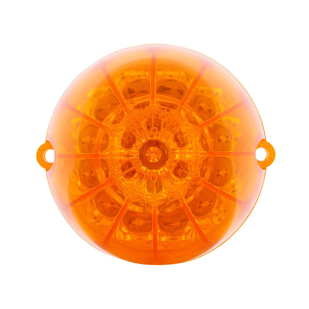 19 LED Reflector Grakon 1000 Style Cab Light - Amber LED/Amber Lens