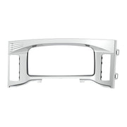 Chrome Plastic Center Dash Instrument Bezel For 2018-2023 Freightliner Cascadia