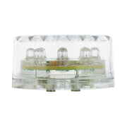 9 LED 2" Round Light (Clearance/Marker) - Red LED/Clear Lens