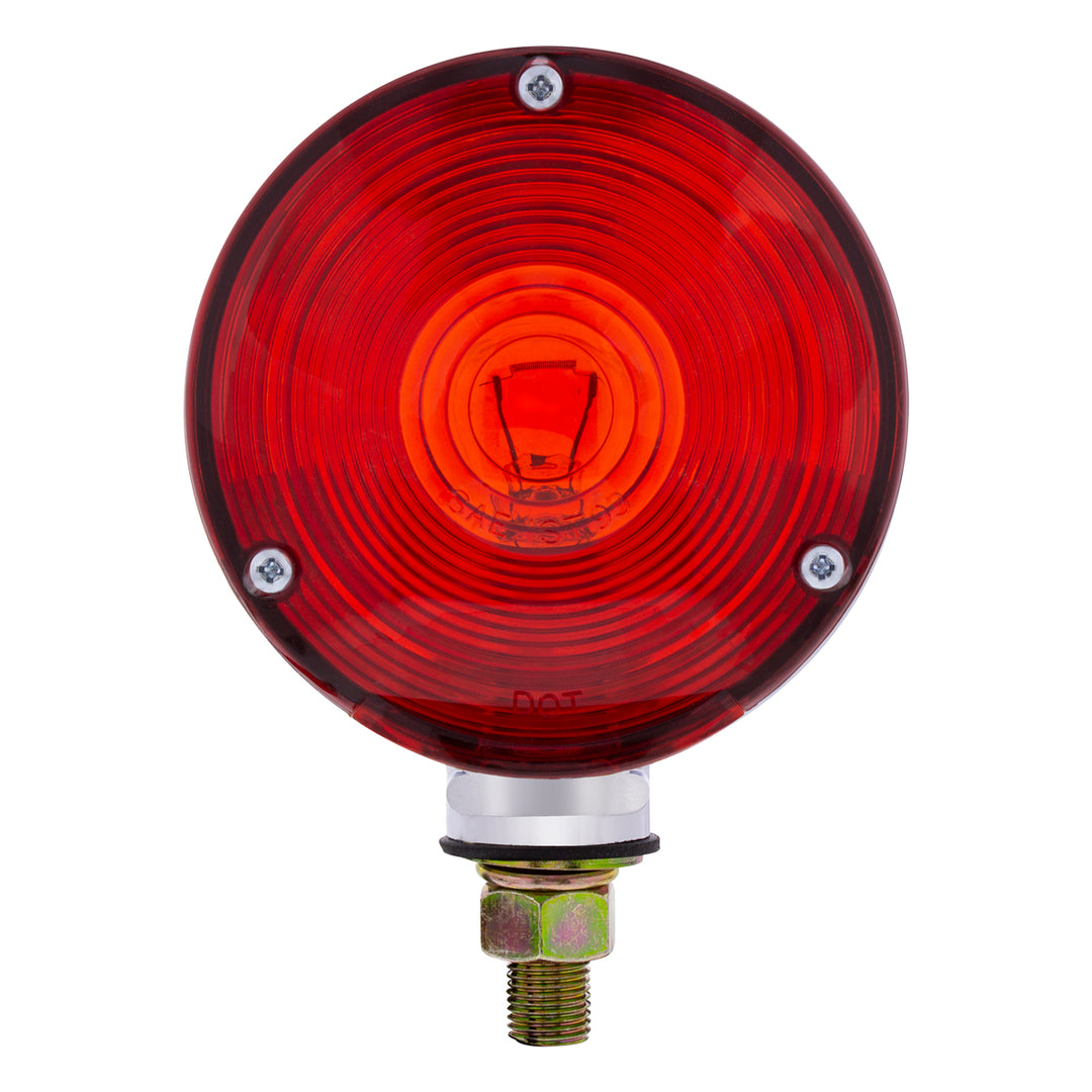 Double Face Turn Signal Light With 1156 Bulb - Amber &amp; Red Lens