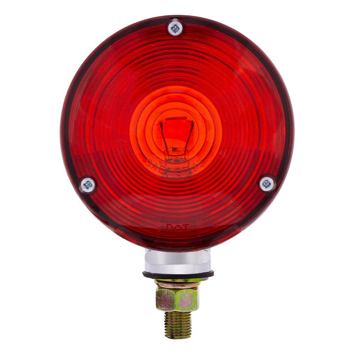 Double Face Turn Signal Light With 1156 Bulb - Amber &amp; Red Lens