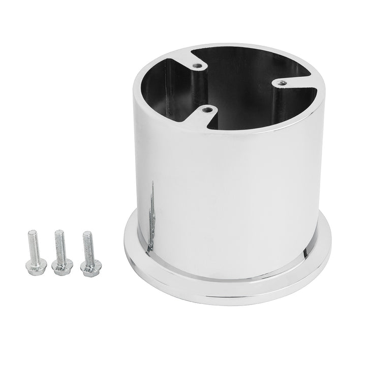 Chrome Steering Wheel Hub For 2007+ Freightliners