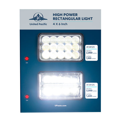 Display For 4" X 6" Lights - High Power LED