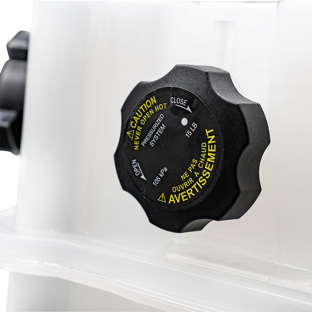 Pressurized Coolant Reservoir & Coolant Level Sensor For 2008-2017 Freightliner Cascadia