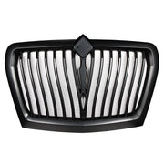 Black Curved Style Grille With Bug Screen For 2018-2024 International LT