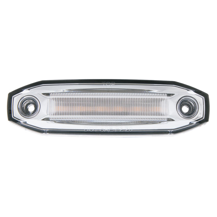 6 Amber LED Light (Clearance/Marker) With 6 White LED Side Ditch Light