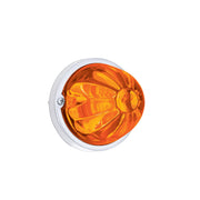 Glass Watermelon Light Kit With LED Light-Amber LED/Amber Lens