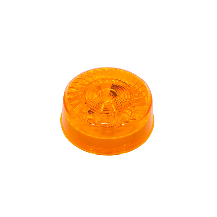 7 LED 2" Round Turbine Light (Clearance/Marker) - Amber LED/Amber Lens