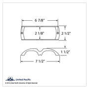 Chrome Plastic Turtle Back Lens Guard