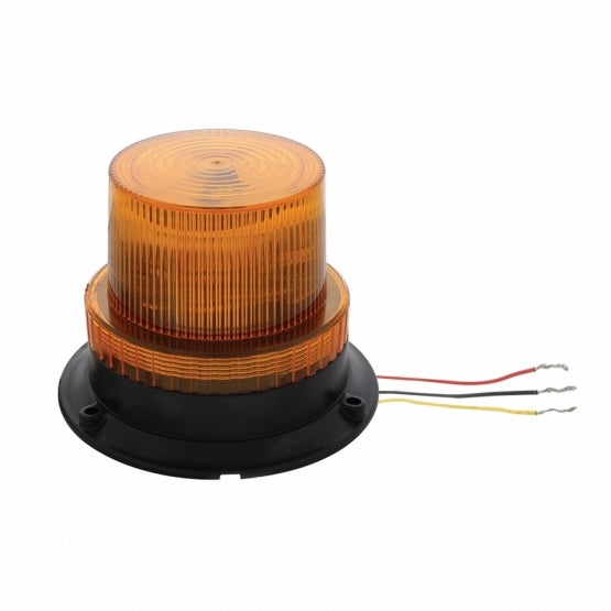 3 High Power LED Mini Warning Beacon Light - Permanent Mount
