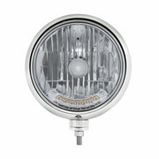Stainless Guide 682-C Style Headlight H4 Bulb With 6 Amber LED