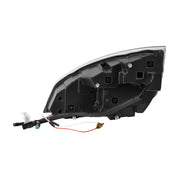 Chrome Quad-LED Headlight With LED DRL & Seq. Signal For 2018-2024 Freightliner Cascadia - Passenger