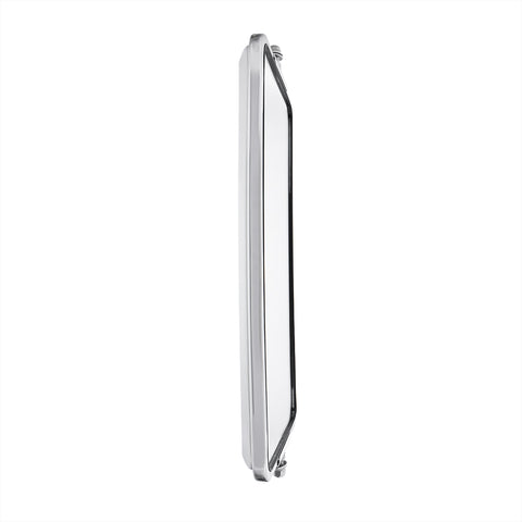 7" X 16" 430 Stainless Steel West Coast Style Mirror - Heated