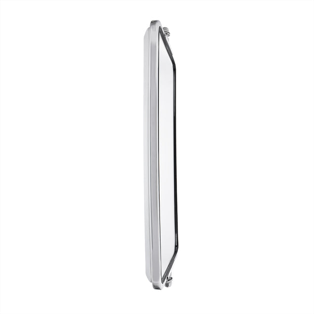 7" X 16" 430 Stainless Steel West Coast Style Mirror - Heated