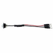 3 LED Dual Function 3/4" Mini Light With Bezel (Clearance/Marker) - Amber LED/Clear Lens