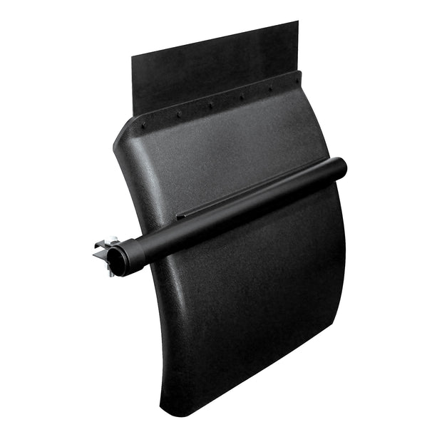 24" X 24" Black Poly Quarter Fender Set (Pair)