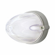 9 LED Dual Function GloLight Watermelon Grakon 1000 Flush Mount Kit - Amber LED/Clear Lens