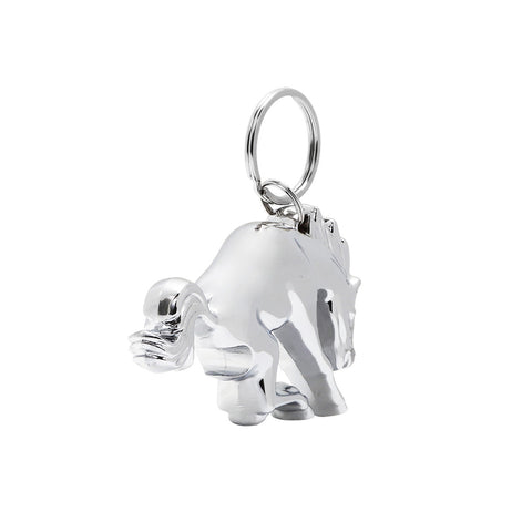 Chrome Bucking Horse Keychain/Bottle Opener