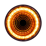 24 LED 4" Mirage Light (Turn Signal) - Amber LED/Clear Lens
