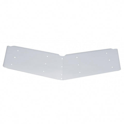 14" Stainless Ultra Cab Drop Sunvisor For 1997-2001 Peterbilt 379