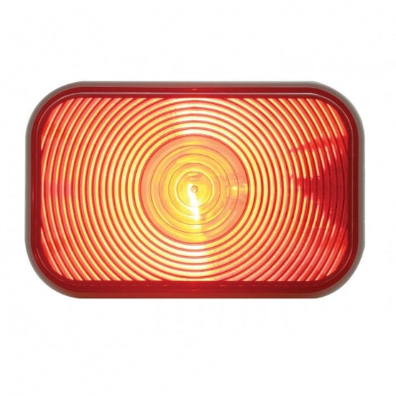 Rectangular Light (Stop, Turn &amp; Tail) - Red Lens