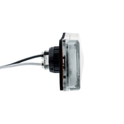 3 LED Rectangular Auxiliary Light-White LED/Clear Lens