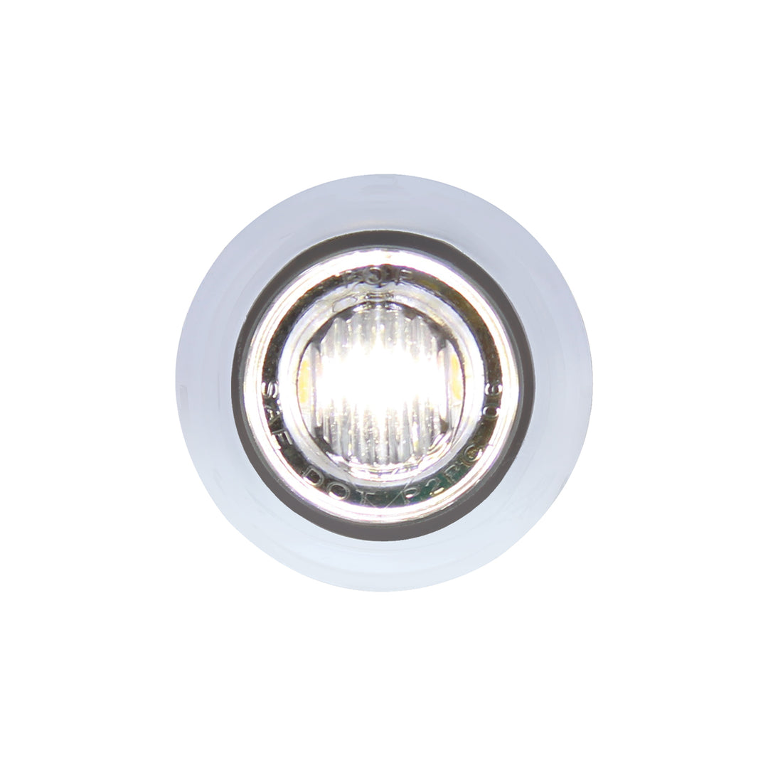 3 LED 3/4" Mini Double Fury Light (Clearance/Marker) - Red LED/White LED