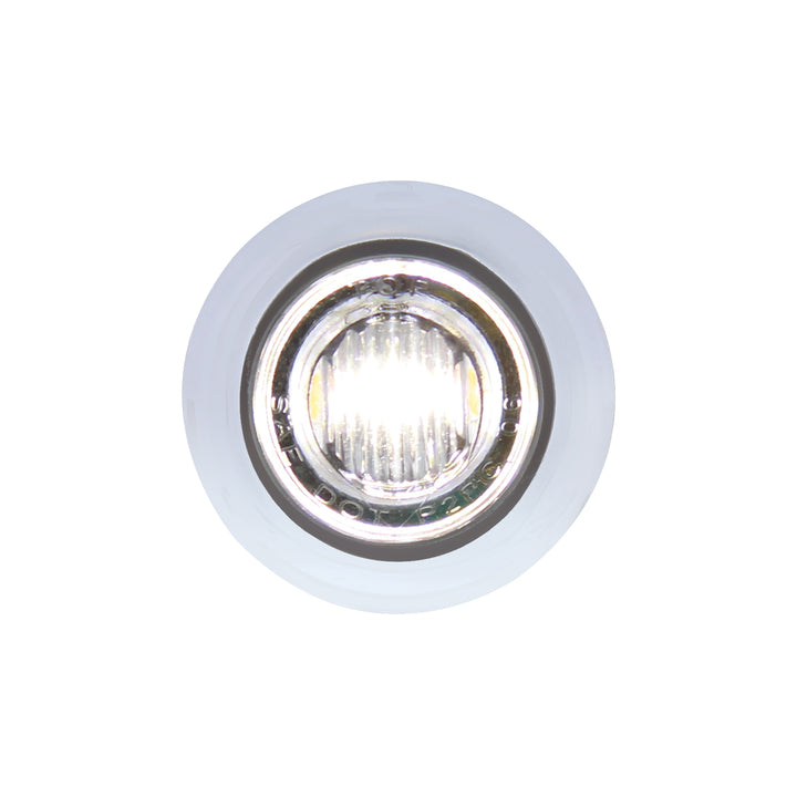 3 LED 3/4" Mini Double Fury Light (Clearance/Marker) - Red LED/White LED