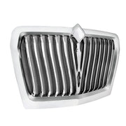 Chrome Curved Style Grille With Bug Screen For 2018-2024 International LT